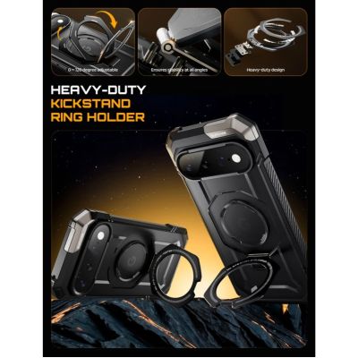 5. Supcase UB Grip Mag MagSafe Hülle für Google Pixel 11 Pro XL - Schwarz