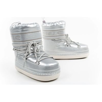 7. O'neill Damen-Schneestiefel Lisa High, silber, gefüttert, winterfest