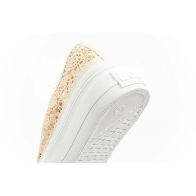 16. Lee Cooper Damen-Sneaker mit durchbrochener Spitze und Plateau