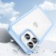 3. Outer Space Case iPhone 14 Pro Max Hartschale mit Gelrahmen blau