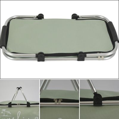 9. Faltbarer Thermo-Reisekorb 35L Redcliffs Green