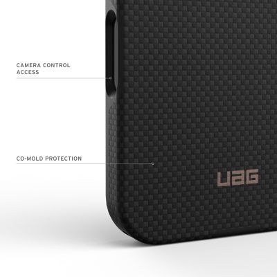5. UAG Fibr Armr MagSafe - iPhone 17 Pro Hülle kompatibel mit MagSafe (Kevlar Graphit / Bronze)