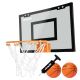 VIRTUFIT PRO MINI-BASKETBALL-BACKBOARD MIT 2 BÄLLEN UND PUMPE - SCHWARZ