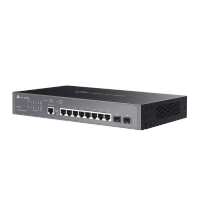 4. TP-Link Omada SG3210 Netzwerk-Switch, Managed L2/L3 Gigabit Ethernet (10/100/1000), 1 HE, Schwarz