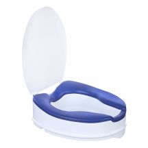 WC-Sitz mit Klappe, 10 cm, SoftRelief NT500AM