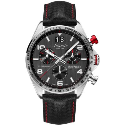 Herrenuhr Atlantic Grand Prix Chrono 55463.41.65 + Box