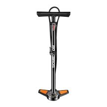 Rockbros GP6532B Standpumpe mit Manometer – Schwarz und Orange
