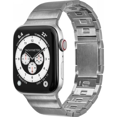 LAUT LINK 2.0 Armband für Apple Watch 42 / 44 / 45 / 49 mm - Silber