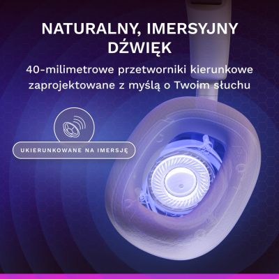 2. Glorious Gaming Glorious GHS Eternal RGB – RGB-Stereo-Gaming-Kopfhörer für PC, PS5, PS4, Switch – Speziell abgestimmte Treiber, abnehmbares Mikrofon, USB-C – Robust und komfortabel für 24/7 – Weiß