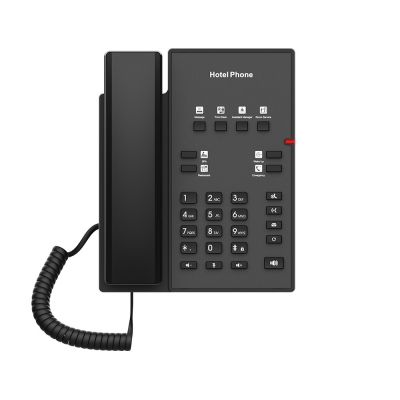 Fanvil H1-2 VoIP-Telefon, Schwarz, 2 Leitungen
