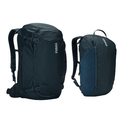 7. Thule Landmark Reisetasche, 60 l, Reiserucksack, Dunkelblau
