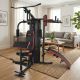 43. Multigym PRO BMG 4700 Bank mit Gewichtsstapel 66kg