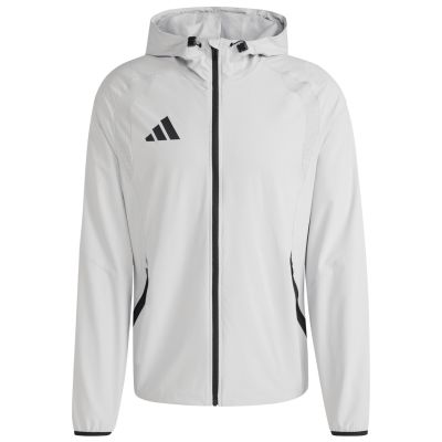 2. adidas Tiro 26 Reise-Windjacke für Herren, Hellgrau KD3336