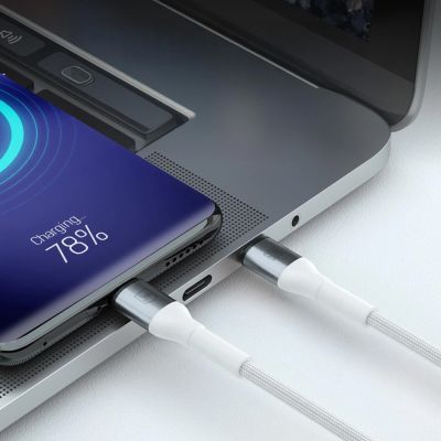 5. 3mk Hyper Cable 3mk Hyper Cable N-SERIE USB-C / USB-C 1m 20V/3A 60W / weiß