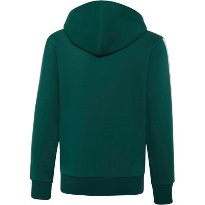 2. adidas Essentials Sweatshirt mit durchgehendem Reißverschluss für Kinder, Grün KT3373