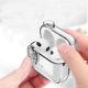3. Tech-Protect Slim Hook-Hülle für AirPods 4 – transparent