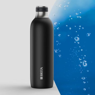 18. Brita sodaTRIO Flasche (0,65 l; schwarz)