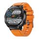 2. Gravity GT21-2 Smartwatch + oranges Silikonarmband