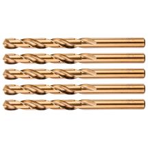 HSS-Co Metallbohrer 10,0 mm, 5 Stück.