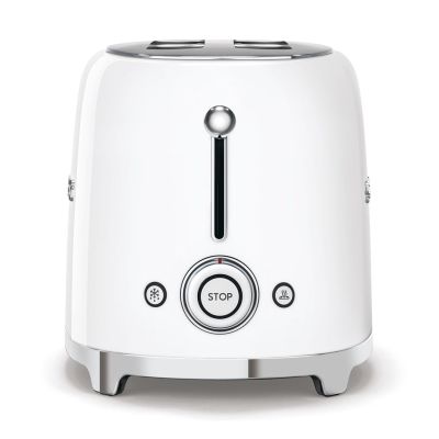 2. SMEG 50er-Jahre-Toaster Weiß TSF02WHEU