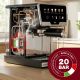 29. ELDOM Espressomaschine ECK1 1300W 20 BAR, Milchbehälter, 6 Automatikprogramme, 2 manuelle Programme