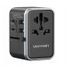 2. Vention 65W GaN Universal-Reiseadapter mit Ladegerät, 2x USB-A, 2x USB-C, Schwarz