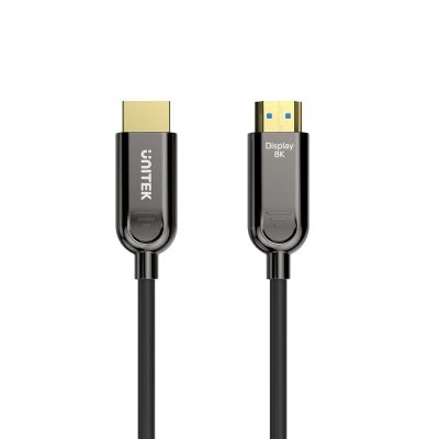 4. UNITEK Optisches Kabel HDMI 2.1 Aktives optisches Kabel 8K / 4K 144Hz 15M