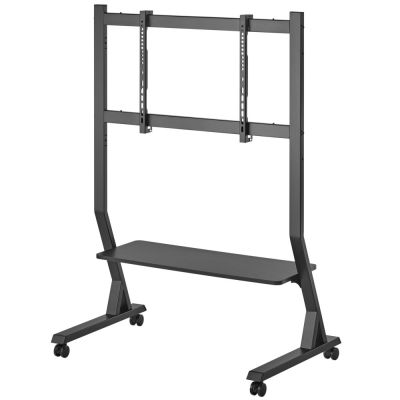 5. TECHLY MOBILER TV-STÄNDER 45-90" KG BIS 60 KG VERSTELLBARES AV-REGAL