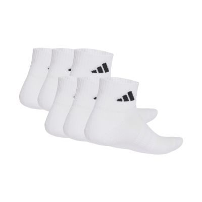 2. adidas Cushioned Essentials Knöchelsocken, 6 Paar, Weiß, KE5495