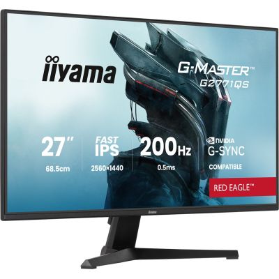 3. IIYAMA LED Fast IPS Monitor 27" G2771QS-B1 Red Eagle 240Hz