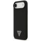 2. Guess Silikon Triangle Logo MagSafe Hülle für iPhone 17 Air - Schwarz