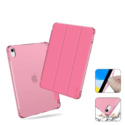 3. Tech-Protect SC Pen Hybrid Hülle für iPad 10 / 2022 – Pink – Transparent