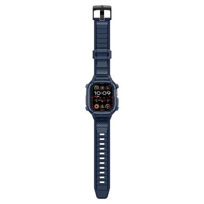 18. Spigen Rugged Armor Pro Hülle für Apple Watch Ultra 1/2 (49 mm) – Marineblau