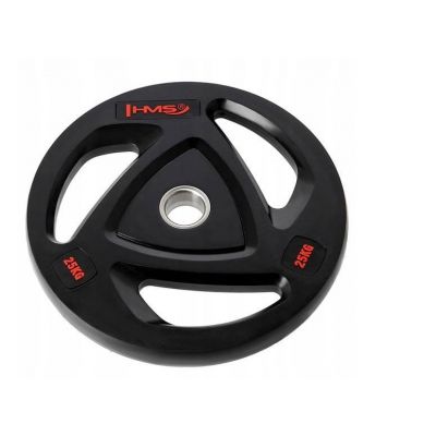 2. Gummierte Olympiascheibe 25 kg HMS TOX25