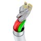 8. Baseus Superior Kabel USB - USB Typ C 6A 66W 1m weiß (CATYS-02)