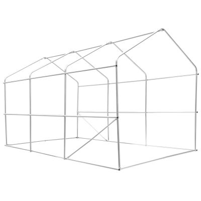 47. Gewächshaus-Gartentunnel 200x350x200CM PE-Grünstahlkonstruktion