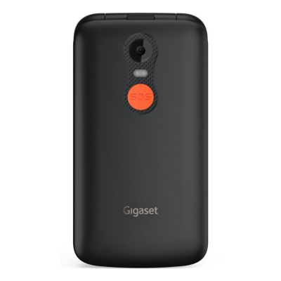 7. Gigaset GL595 7,11 cm (2,8") 114 g Schwarz Handy für Senioren