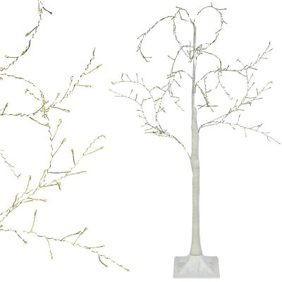 2. DEKORATIVER BAUM 150 LED 120 CM WEISS