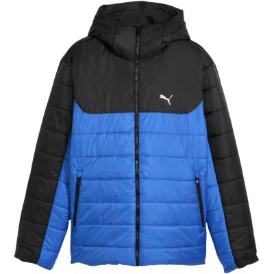 3. Puma ESS Hooded Padded Herrenjacke Blau-Schwarz 685211 13