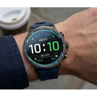12. Smartwatch Gravity Schwarzes Armband + Armband GT41-2