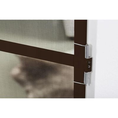 18. Moskitonetz für Aluminiumtüren 100 x 215 mm, braun, Basic Plus