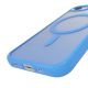 4. Puro Gradient MagSafe Silikonhülle für iPhone 16e/17e – Blau