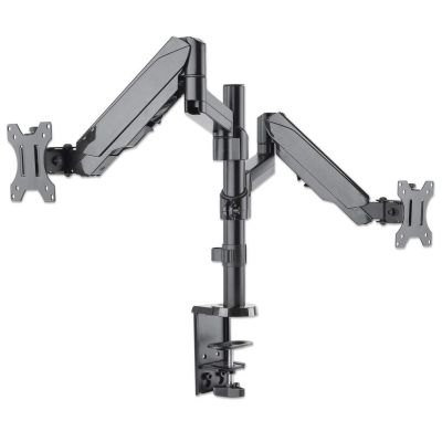 3. MANHATTAN Schreibtischarm für 2x LED/LCD-Fernseher (17-32 Zoll)