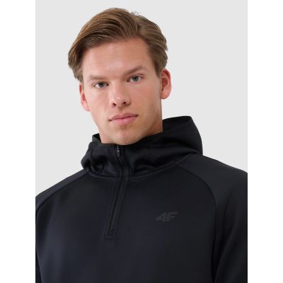 2. Schnelltrocknendes Trainings-Sweatshirt für Herren in normaler Passform 4F 4FWSS25TFSWM457-20S