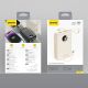 6. Dudao K14+ Powerbank 20000mAh 22,5W USB-C / USB-A / Integrierte Lightning und USB-C-Kabel - Weiß