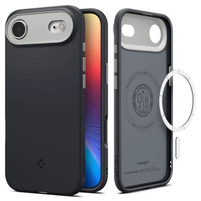 Spigen Nano Pop MagSafe Case für iPhone 17 Air - Schwarz