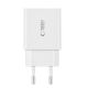 4. Tech-Protect C35W 2x USB-C PD 35W Netzwerkladegerät mit USB-C/ Lightning Kabel – Weiß