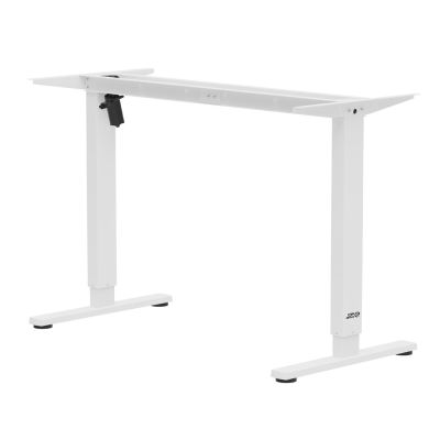11. ERGO OFFICE ELEKTRISCHER SCHREIBTISCH, HÖHENVERSTELLBAR BIS 1160 MM, MAX. 80 KG, OHNE TISCHPLATTE FÜR ARBEIT IM SITZEN UND STEHEN, WEISS ER-400 W