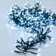 4. Lichterkette für den Weihnachtsbaum, 3000 LEDs, Timer, Kaltweiß