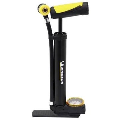 25. MINI-FAHRRADPUMPE MIT MANOMETER 2in1 ALU MICHELIN 8 bar (120 PSI)